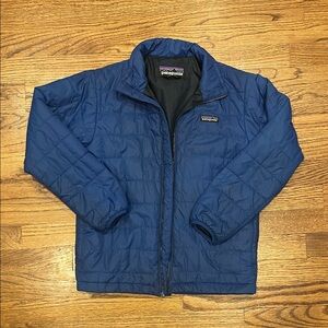 Patagonia Kids Blue Puffer Jacket